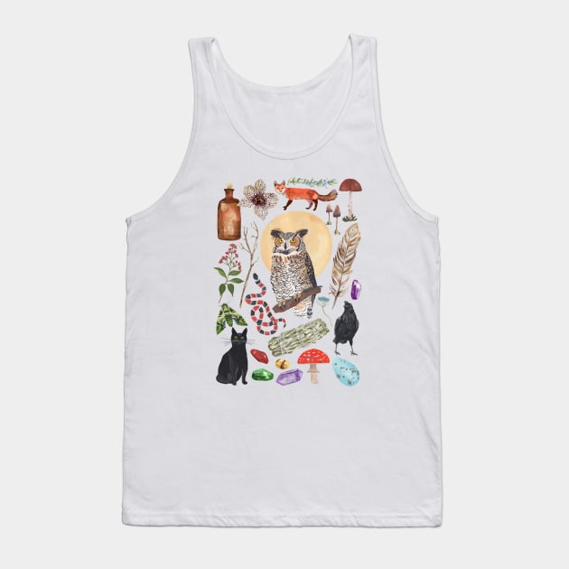 Witchy Tank Top by Das Brooklyn